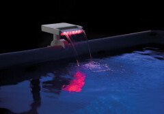 Homokszűrős vízforgató berendezés szolinátorral Intex Krystal Clear 10 m3/h