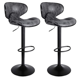 2x Bárszék Hawaj CL-2112-2 sötét szürke 2x Bárszék Hawaj CL-2112-2 sötét szürke