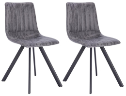2x Étkezőszék Hawaj CL-495-1 sötét szürke 2x Étkezőszék Hawaj CL-495-1 sötét szürke