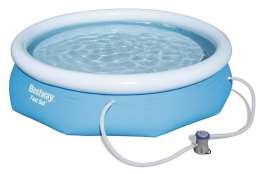 Bestway Fast Set medence 2,44 x 0,66 m szűrőberendezéssel Bestway Fast Set medence 2,44 x 0,66 m szűrőberendezéssel