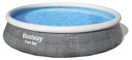 Bestway Fast Set Ratan medence 3,96 x 0,84 m | szűrőberendezés nélkül Bestway Fast Set Ratan medence 3,96 x 0,84 m | szűrőberendezés nélkül