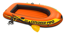Felfújható gumicsónak Intex Explorer Pro 300 szett Felfújható gumicsónak Intex Explorer Pro 300 szett