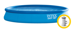 Intex Easy Set medence 4,57 x 0,84 m szűrőberendezéssel Intex Easy Set medence 4,57 x 0,84 m szűrőberendezéssel