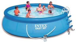 Intex Easy Set medence 4,57 x 1,07 m tartozékokkal és szűrőberendezéssel Intex Easy Set medence 4,57 x 1,07 m tartozékokkal és szűrőberendezéssel