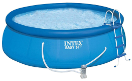 Intex Easy Set medence 4,57 x 1,22 m tartozékokkal és szűrőberendezéssel Intex Easy Set medence 4,57 x 1,22 m tartozékokkal és szűrőberendezéssel