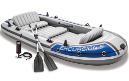 Intex Excursion 5 felfújható gumicsónak szett Intex Excursion 5 felfújható gumicsónak szett
