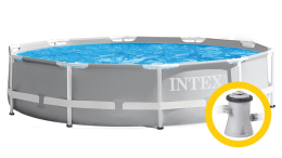 Intex Prism Frame medence 3,05 x 0,76 m papírbetétes szűrőberendezéssel Intex Prism Frame medence 3,05 x 0,76 m papírbetétes szűrőberendezéssel