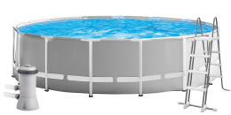 Intex Prism Frame medence 4,57 x 1,22 m komplett medence szett szűrőberendezéssel