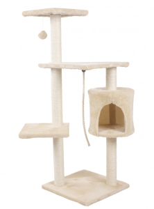 Kaparófa macskáknak Hawaj 112 cm krémszínű Kaparófa macskáknak Hawaj 112 cm krémszínű