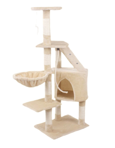 Kaparófa macskáknak Hawaj 125 cm sötét szürke Kaparófa macskáknak Hawaj 125 cm sötét szürke