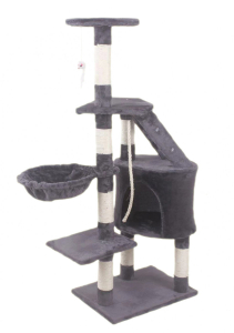 Kaparófa macskáknak Hawaj 125 cm sötét szürke Kaparófa macskáknak Hawaj 125 cm sötét szürke