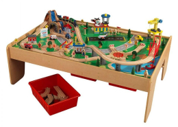 KidKraft Vízesés Mountain fa vonatszett terep - 120 db KidKraft Vízesés Mountain fa vonatszett terep - 120 db