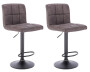 2x Bárszék Hawaj CL-3232-1 sötétszürke