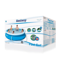 Bestway Fast Set medence 3,05 x 0,76 m szűrőberendezéssel