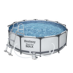 Bestway Steel Pro MAX medence 3,66 x 1 m |  szűrőberendezéssel és létrával