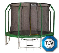 Hawaj 366 cm trambulin belső védőhálóval + létra INGYEN