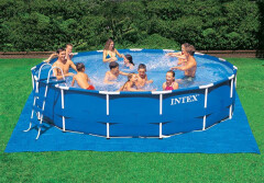 Intex 366 cm szolár medencetakaró - kör alakú, kék