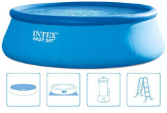 Intex Easy Set medence 4,57 x 1,07 m tartozékokkal és szűrőberendezéssel