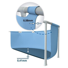 Intex Prism Frame medence 4,57 x 1,07 m  komplett medence szett 