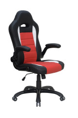 Irodai szék Hawaj Montreal fekete-piros-fehér