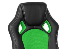 Irodai szék MX Racer zöld-fekete