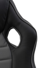 Irodai szék Hawaj Racing Deluxe szürke-fekete