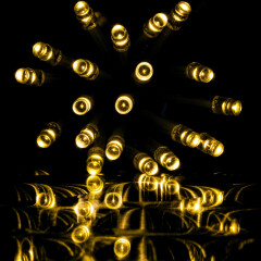 Karácsonyi LED fényfüzér 20 m 200 dióda távirányítóval hideg fehér