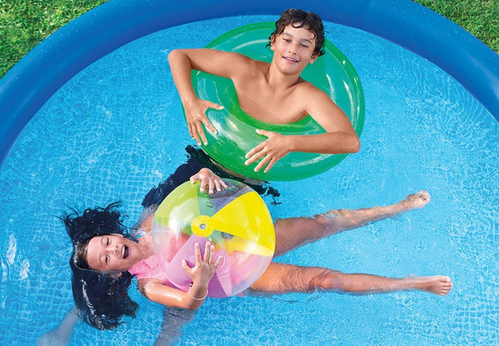 Bestway medencetakaró 457 cm átmérőjű Fast Set medencéhez Intex Easy Set medence 3,05 x 0,76 m szűrőberendezés nélkül