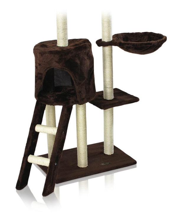 Felfújható masszázsmedence Hanscraft MSpa Camaro P-CA04 Kaparófa macskáknak Hawaj 138 cm sötét barna