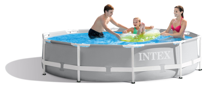 Intex medencetakaró 366 cm Prism Frame medencéhez Intex Prism Frame medence 3,05 x 0,76 m papírbetétes szűrőberendezéssel
