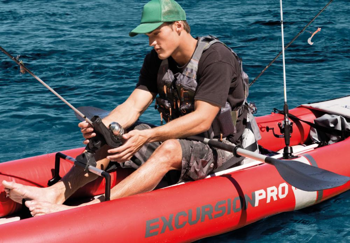 Intex PureSpa hab fejtámasz  Intex Excursion Pro felfújható kajak szett
