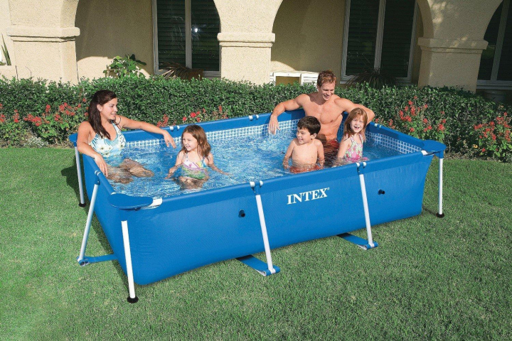 Intex Quick-Fill akkumulátoros pumpa Intex Frame Family medence 2,6 x 1,6 x 0,65 m szűrőberendezés nélkül