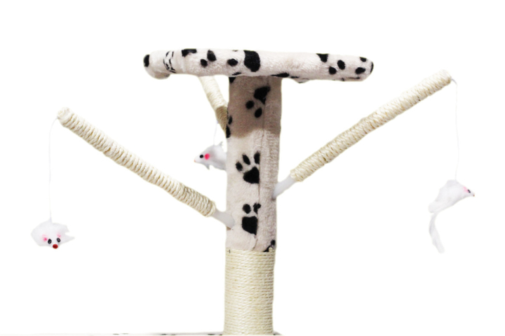 Kaparófa macskáknak Hawaj 138 cm tappancs minta