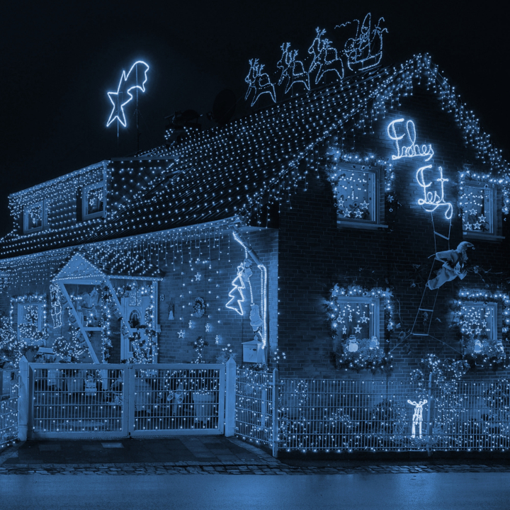 Karácsonyi LED fényfüzér 20 m 200 dióda távirányítóval hideg fehér Karácsonyi LED fényfüzér 20 m 200 dióda távirányítóval hideg fehér