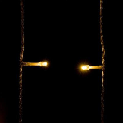 Karácsonyi LED fényfüzér 40 m 400 db dióda, meleg fehér Karácsonyi LED fényfüzér 10 m 100 db dióda | meleg fehér