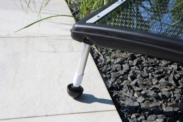 Kerti szolár zuhany Hawaj Alu 40l fekete Hawaj Exclusive szolár panel medencékhez