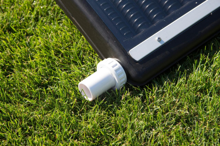 Kerti szolár zuhany Hawaj Alu 40l fekete Hawaj Exclusive szolár panel medencékhez