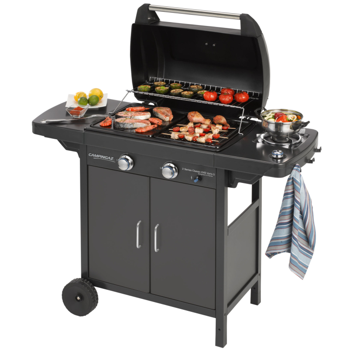 Nafukovací člun Intex Seahawk 4 set s držákem a elektromotorem Maxima 40 Campingaz 2 Series Classic EXS Vario D grill