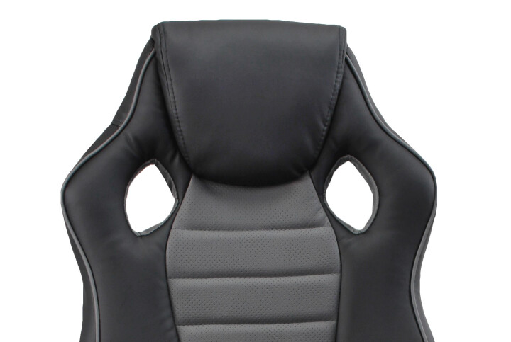 Irodai szék Hawaj Racing Deluxe szürke-fekete